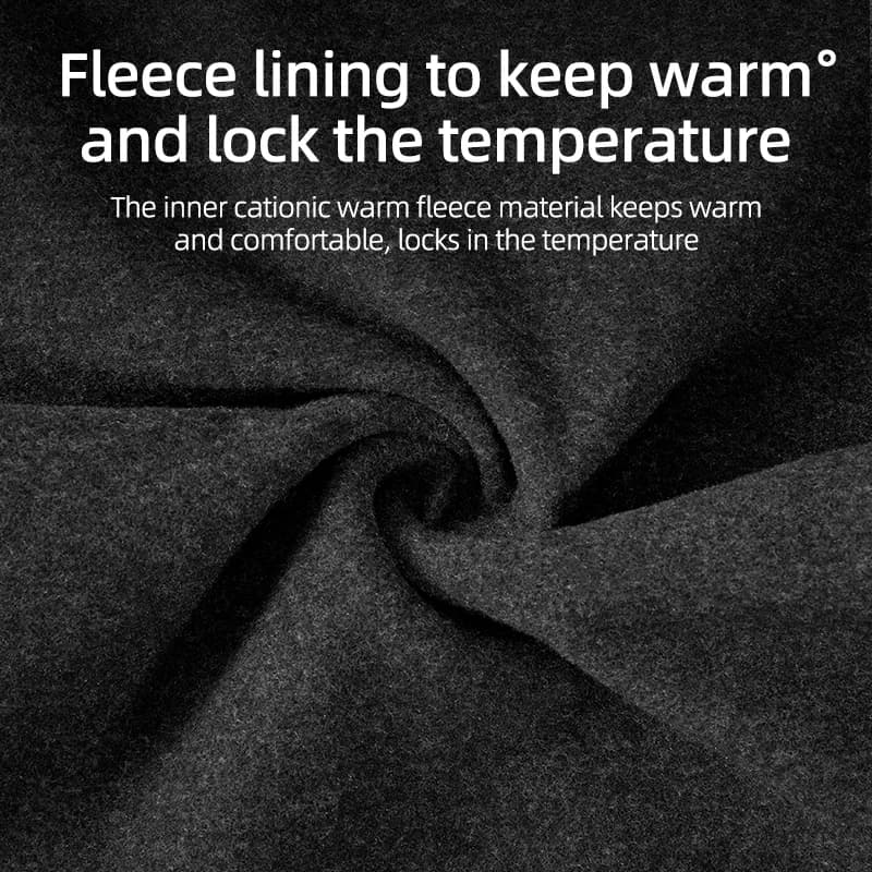 Vinter termo fleece cykelmaske til hele hovedet