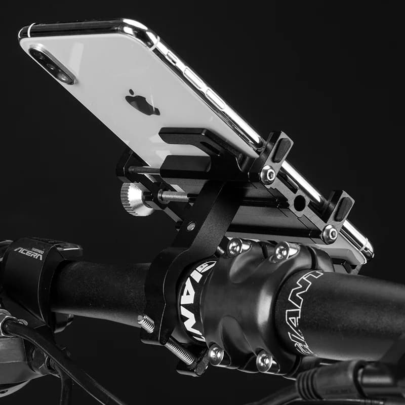 Aluminium telefonholder 360° roterbar og justerbar