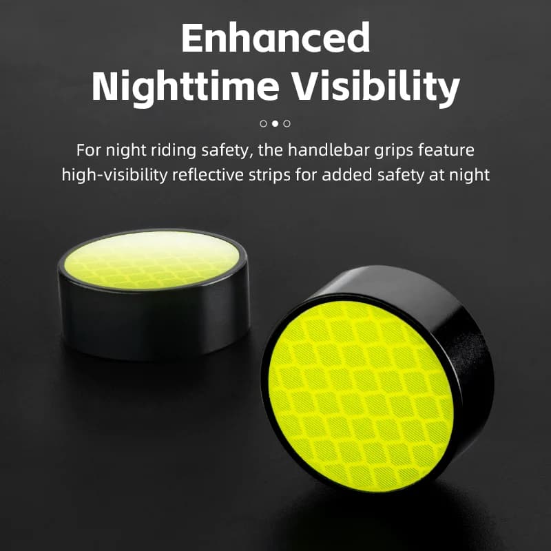 Skridsikre ultralette silicone cykelgreb
