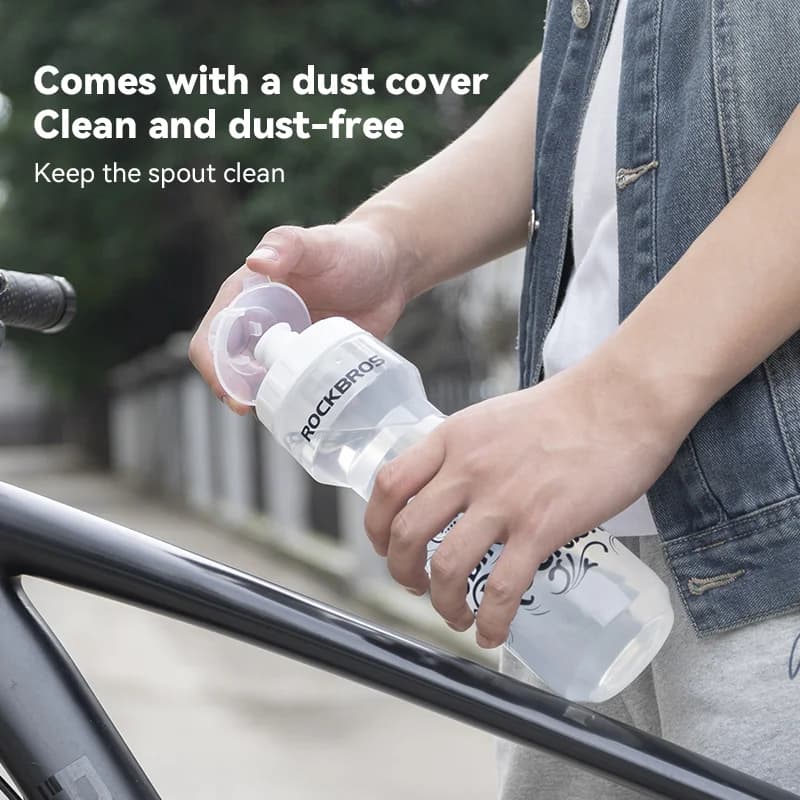 Stor kapacitet plastik cykeldrikkedunk til transport