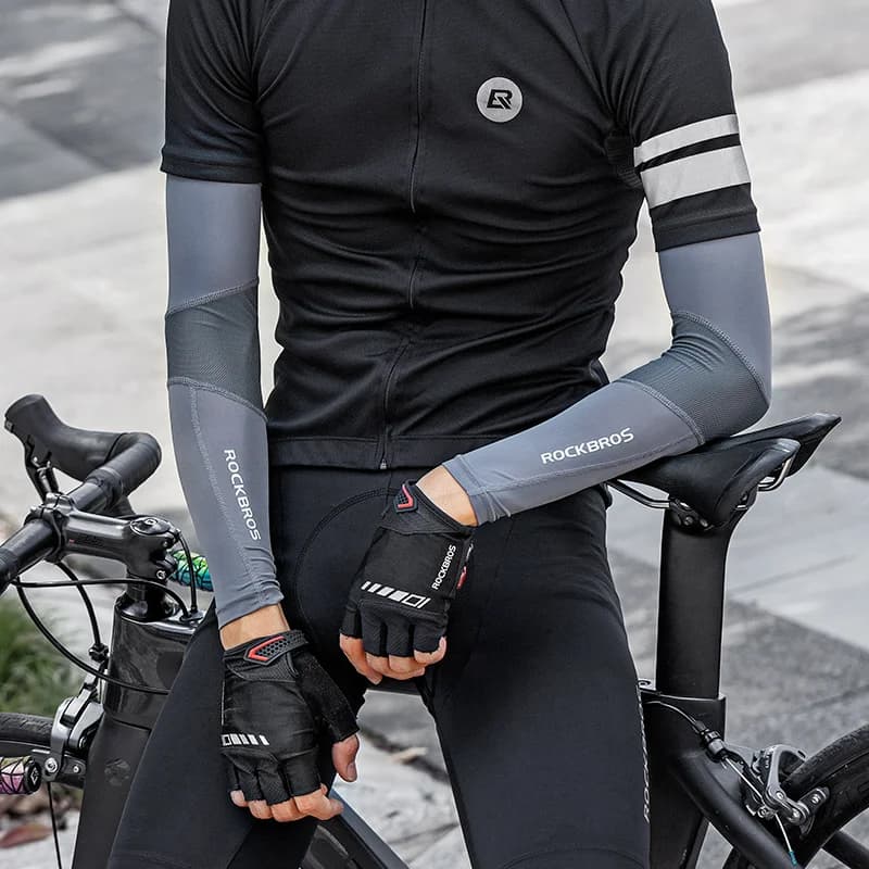 Unisex UV-beskyttende kølende armsleeves