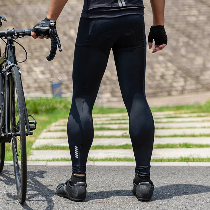 Åndbare 3D polstrede cykelbukser til forår og efterår