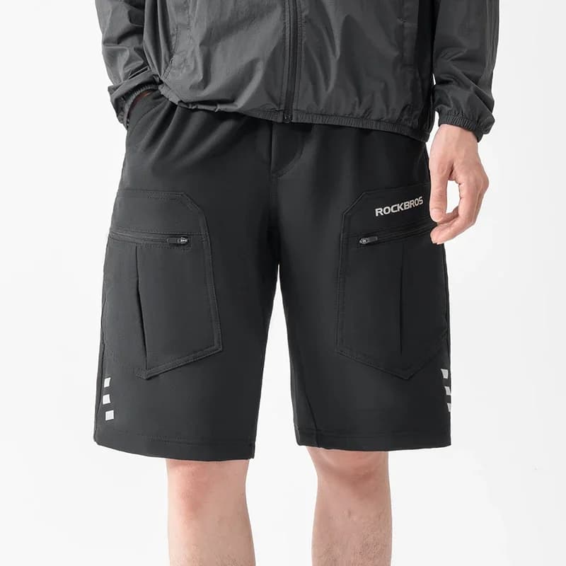 Gel-padded åndbare casual cykelbukser