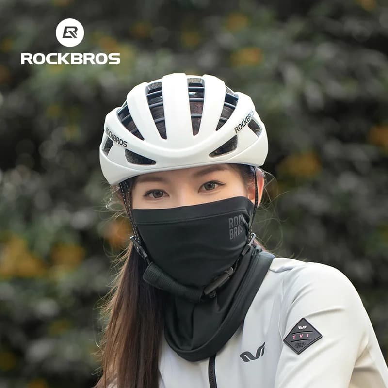 Vinter fleece vindtæt cykelansigtsmaske