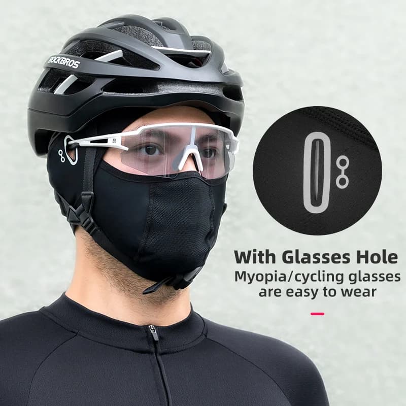 Åndbar Is-Silke Full Face Cykel Hue