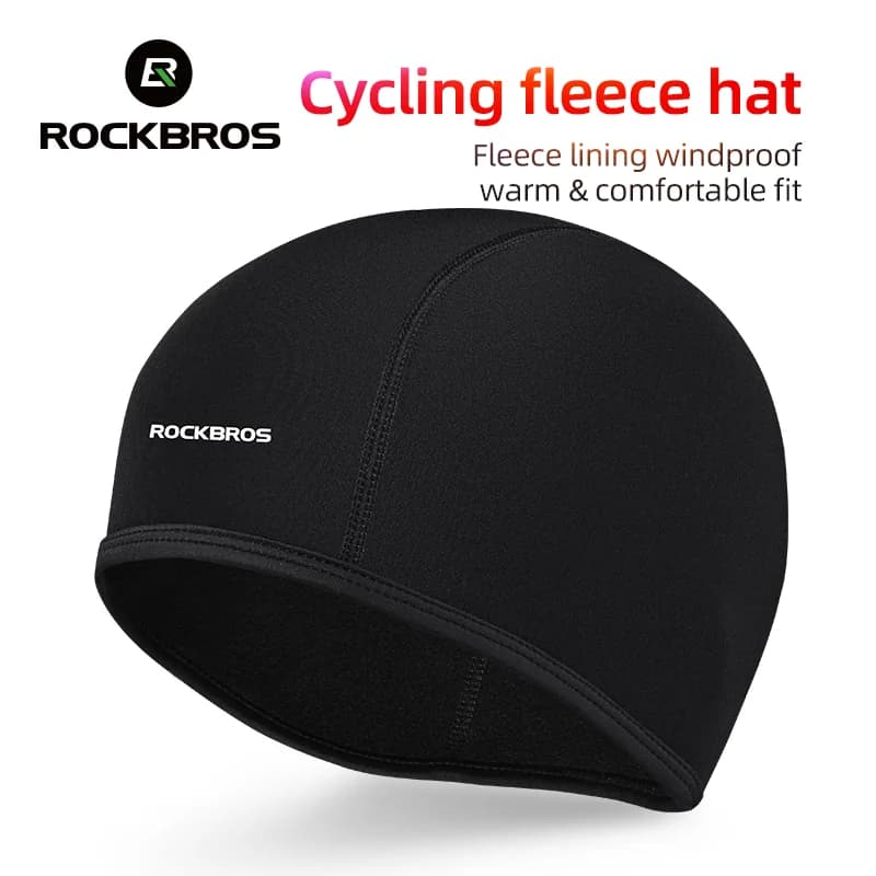 Vindtæt Termisk Fleece Cykelhue